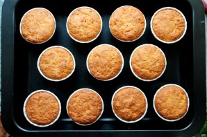 Морковные кексики