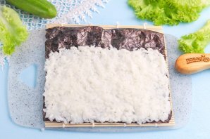 Роллы с мидиями Роллы с мидиями