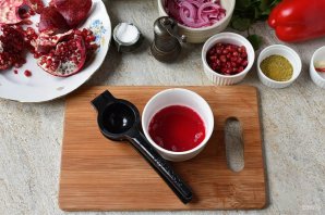 Салат "Тбилиси" с гранатом