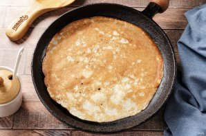 Вкусные блины на кефире