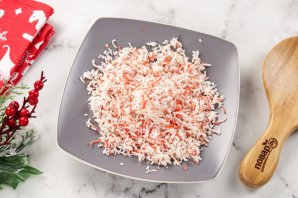 Салат "Рафаэлло" с крабовыми палочками