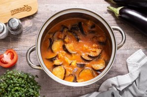 Баклажаны в томате на зиму