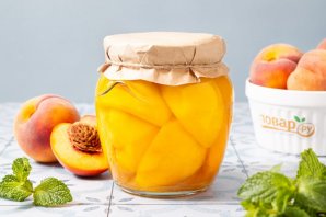 Консервированные персики