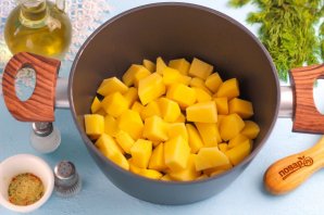 Рагу из кабачков и картофеля