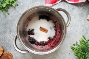 Морс из черники