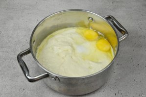 Дрожжевые блины на манке