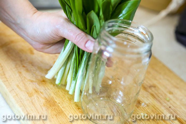 Маринованная черемша