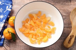 Салат "Мандариновый шок"