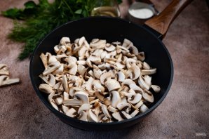 Постный грибной суп