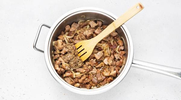 Каурма из свинины, пошаговый рецепт с фото на 622 ккал