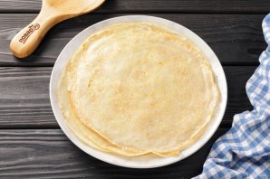 Блины с красной рыбой