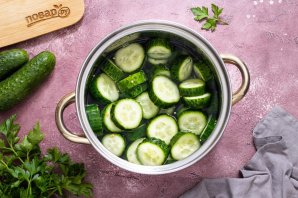 Огурцы с горчицей