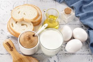 Гренки с молоком и яйцом Гренки с молоком и яйцом