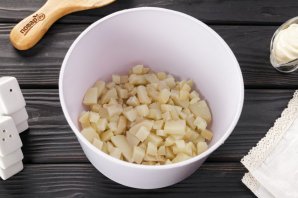 Салат "Шапочка Деда Мороза"