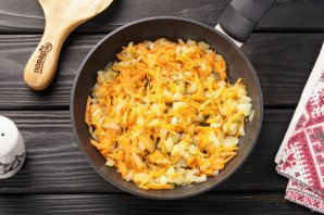 Постный капустный пирог