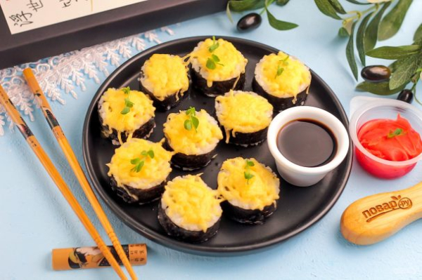 Запеченные роллы Запеченные роллы