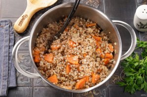 Каша с морковью Каша с морковью