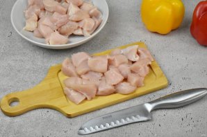 Курица с брокколи по-азиатски