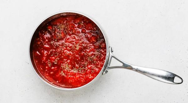 Многослойная пицца-торт, пошаговый рецепт с фото на 825 ккал