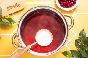 Клюквенный напиток