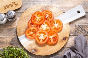 Слоеный баклажан