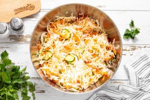 Салат капустный на зиму Салат капустный на зиму