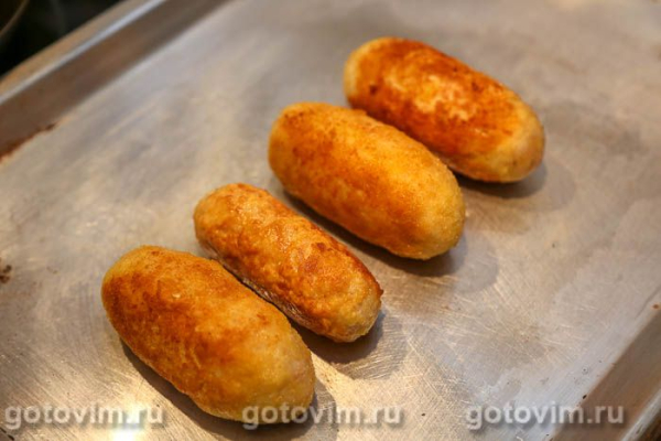 Котлеты кордон блю из фарша с ветчиной и сыром