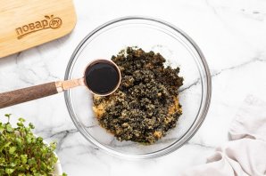 Черная икра из амаранта