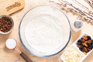 Кулич без дрожжей и яиц