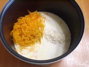 Рисовая каша с тыквой в мультиварке