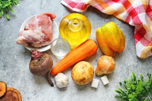 Борщ со свеклой Борщ со свеклой