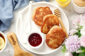 Постные оладьи