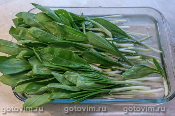 Маринованная черемша