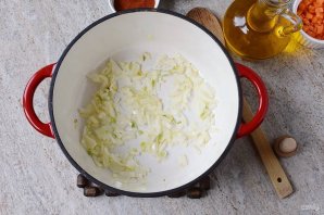 Постный овощной суп