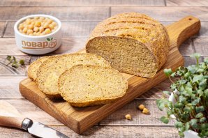 Нутовый хлеб без муки и дрожжей Нутовый хлеб без муки и дрожжей