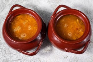 Каша с мясом в горшочке Каша с мясом в горшочке