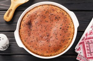 Постный капустный пирог