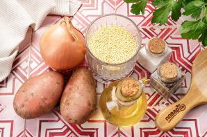 Пшённая каша с картофелем