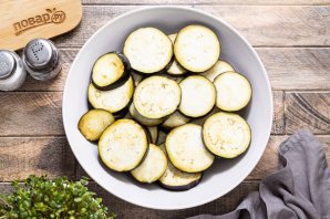 Слоеный баклажан