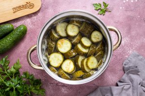 Огурцы с горчицей