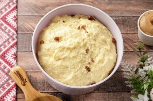 Творожный пасхальный кулич