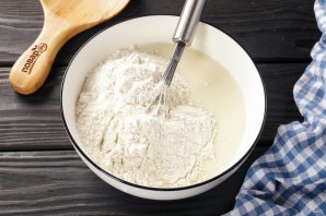 Блины с красной рыбой