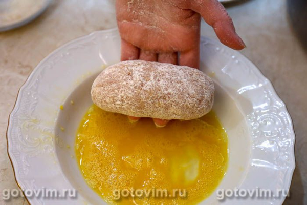 Котлеты кордон блю из фарша с ветчиной и сыром