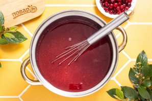 Клюквенный напиток