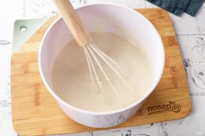 Блины с дырочками на кефире