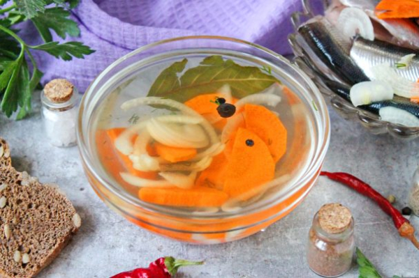 Горячий маринад для рыбы Горячий маринад для рыбы