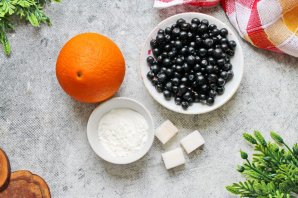 Черничный кисель