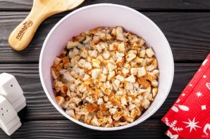 Салат "Снеговик" Салат "Снеговик"