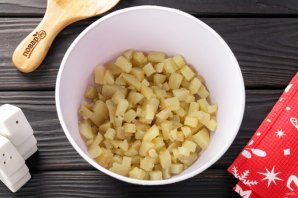 Салат "Снеговик" Салат "Снеговик"