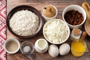 Творожный пасхальный кулич